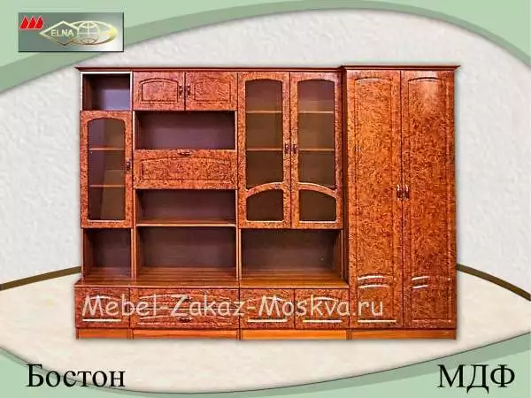 Стенка "Бостон" (Элна) МДФ