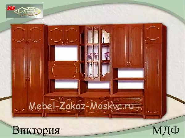 Стенка "Виктория" (Элна) МДФ