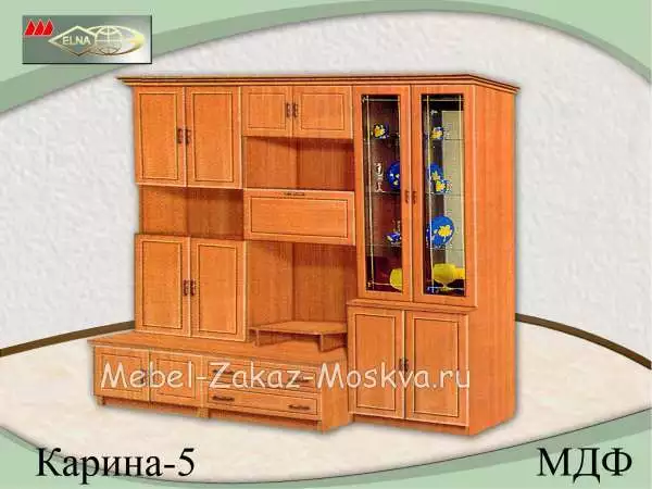 Стенка "Карина-5" (Элна) МДФ