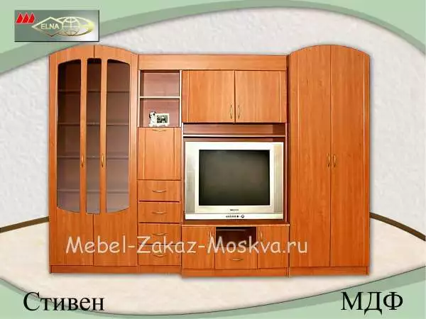 Стенка "Стивен" (Элна) МДФ