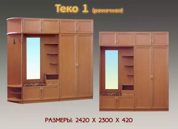 Прихожая Теко-1 рамка МДФ