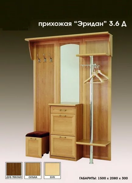 Прихожая "Эридан-3.6Д"