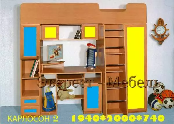 Детская стенка Карлсон-2