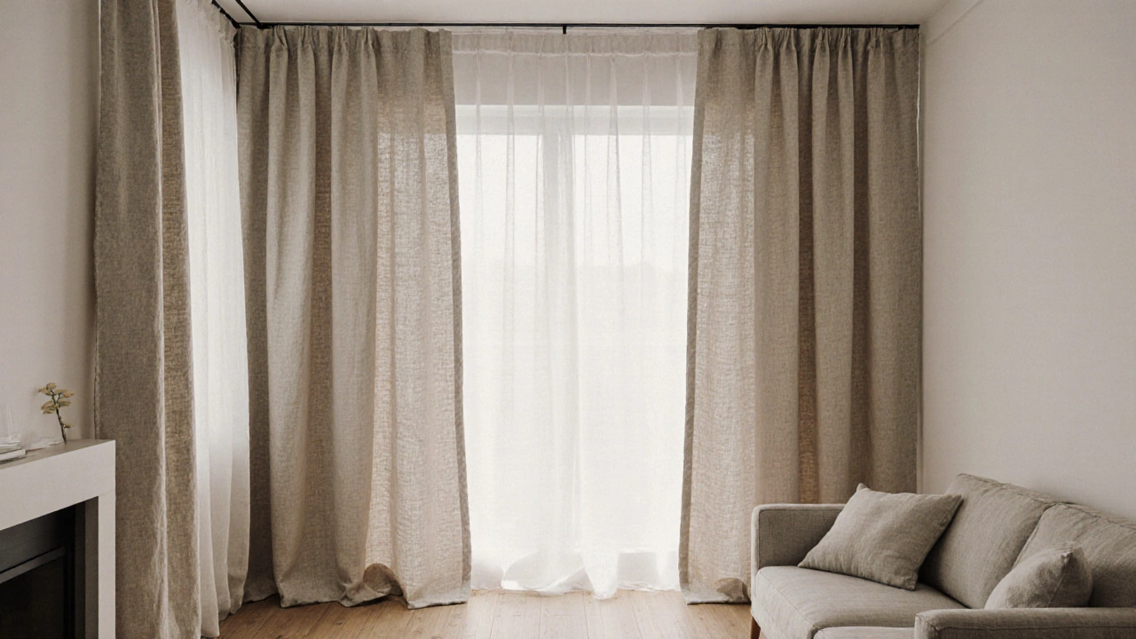 Какие занавески в моде 2024: тренды, материалы и цвета для интерьера