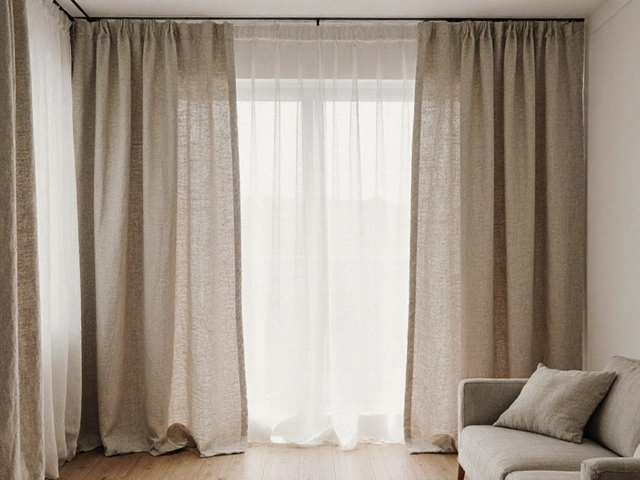 Какие занавески в моде 2024: тренды, материалы и цвета для интерьера