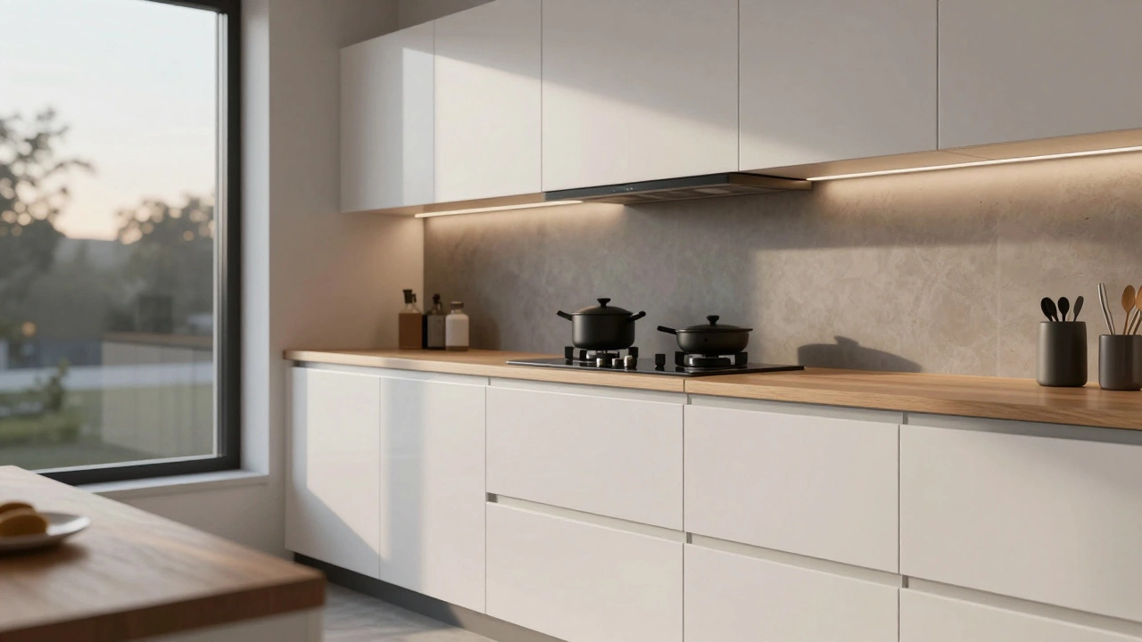 Какие фасады для кухни смотрятся дорого и стильно