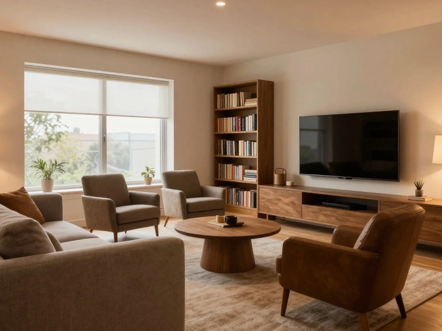 Как правильно расставить мебель в прямоугольной гостиной: практичные схемы и ошибки